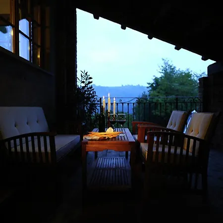 With Large Covered Terrace In Small With Swimming Pool Bastia Mondovì