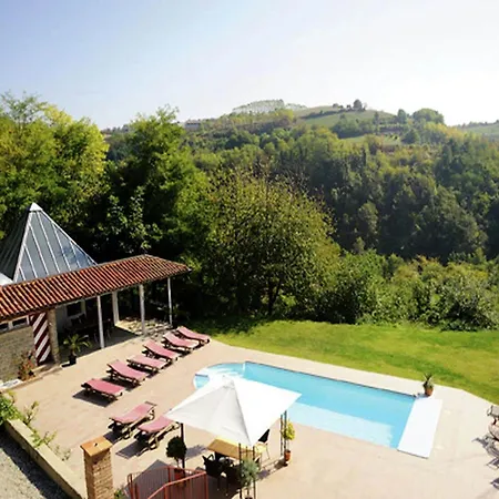 With Large Covered Terrace, In Small With Swimming Pool Bastia Mondovì