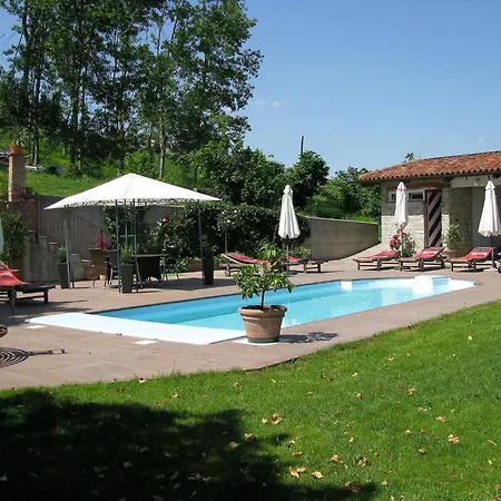 With Large Covered Terrace, In Small With Swimming Pool Bastia Mondovì
